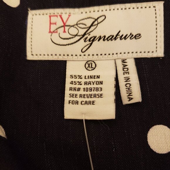 Especially Yours Womens Blue & White Polka Dot Jacket Dress, Plus Size, XL - Picture 9 of 13